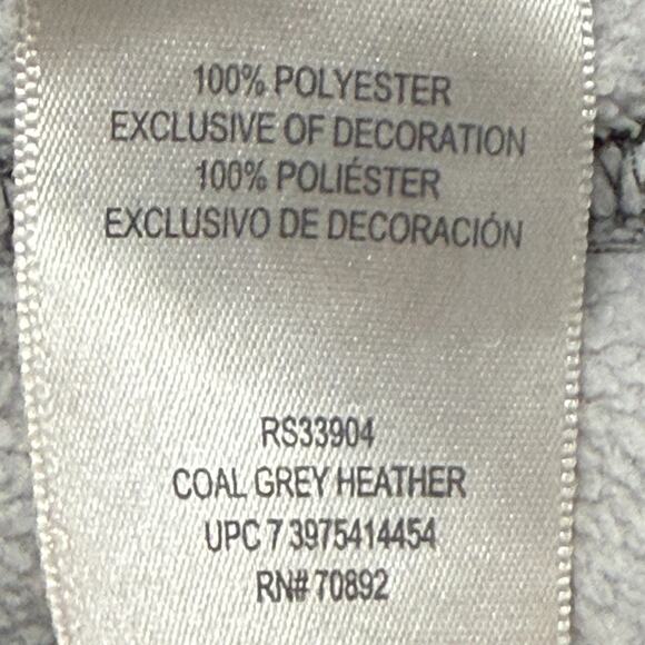 Russell Sweatpants Mens Medium 32-34 Gray Fleece Elastic Waist Actual 32X30 - Picture 8 of 10